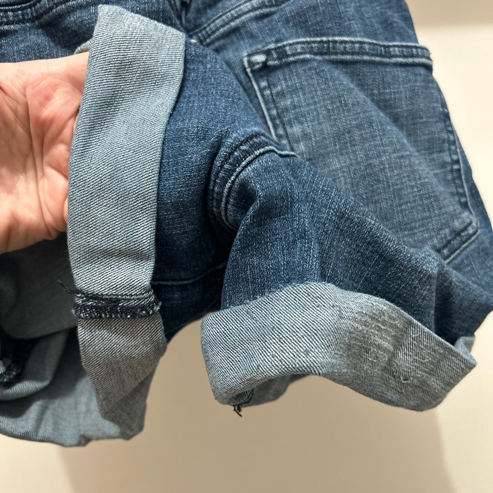 2 Pairs Sonoma Maternity Jean Shorts Size 12 - Picture 5 of 10